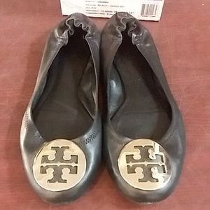 Tory Burch Reva ballet flats size 6.5 black